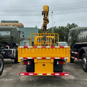 شاحنة إيسوزو إلف 100P مع رافعة تلسكوبية مدمجة للرفع والنقل، شاحنة قلابة 3-5 طن مع رافعة - Product Image 5