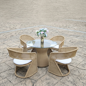 Juego de Café de Ratán Sintético de Diseño Moderno para el Hogar, Muebles para Sala de Estar, AD Furniture Corp PRCF-126 - Product Image 1