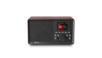 Radio rétro pour la maison, tourne-disque en bois vintage, haut-parleur avec écouteurs, radio numérique DAB + FM BT