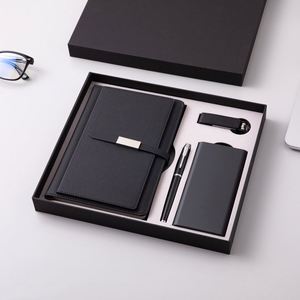 Juego de Escritorio Ejecutivo de Lujo para Profesionales Distinguidos, Incluye Bolígrafo de Cristal, Agenda de Cuero, Pisapapeles de Latón y Bloc de Hojas Sueltas - Product Image 2