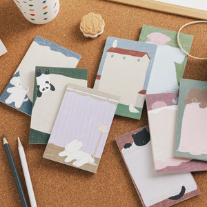 Tùy Chỉnh Dễ Thương Vẽ Tay Phim Hoạt Hình Ghi Nhớ Pad Không Dính Lưu Ý Giấy Cho Văn Phòng Trường Kế Hoạch Tạp Chí Tự Làm Trang Trí Ghi Nhớ Máy Tính Xách Tay - Product Image 1
