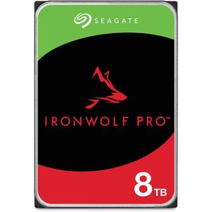 ฮาร์ดดิสก์ภายใน Seagate IronWolf Pro 8 TB สำหรับระบบจัดเก็บข้อมูล NAS ระดับองค์กร - Product Image 1