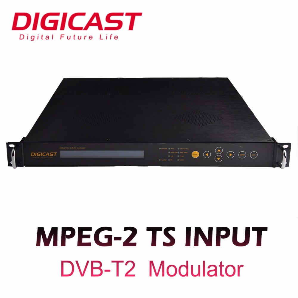 DVB-T2 Modulateur pour Équipement de Diffusion De TÉLÉVISION Numérique DVB T2 Modulateur CATV Modulateur RF