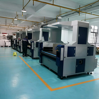 Machine de découpe de tissus, machine de découpe de tissus imprimés, alimentation automatique, découpe laser du cuir et de la fourrure