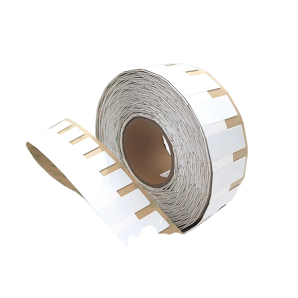 Etiqueta personalizada UHF RFID imprimible anti metal etiqueta flexible en metal etiqueta adhesiva para seguimiento de palets