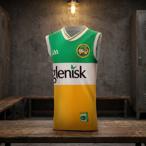 Ensemble de maillots de football GAA personnalisés de haute qualité 100% polyester Vêtements de football gaélique de meilleure qualité Service OEM pour le stock de style irlandais - Product Image 3