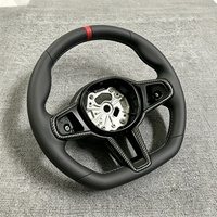 Volant en cuir CS amélioré, compatible avec BMW G20 G30 G80 G82 F80 F82 F87 F12 F86 F33 M2 M3 M4 M5 M6 F85 X5 X6 F30 F10