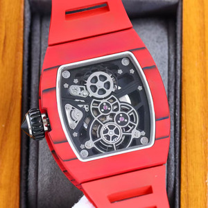 Reloj de pulsera para hombre Modern Master, nuevo diseño artesanal de lujo, con reserva de marcha, tourbillon, fibra de carbono, caucho, resistente al agua 50 bar - Product Image 3