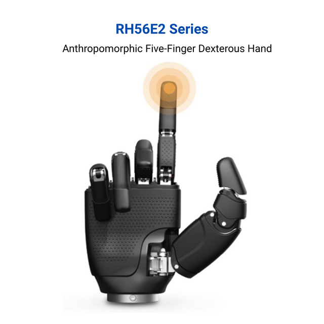 Anthropomorphic 5-Finger Dexterous Hand with Palm Tactile Sensor Module Human-Like Grasp Robotic Gripper for Automation