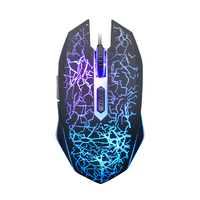 Combo de Teclado Mecánico RGB 4 en 1, Ratón y Auriculares con Cable, Retroiluminación LED, Directo de Fábrica, para Gamers de PC