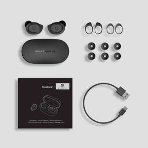 SoundPEATS-auriculares inalámbricos TWS, cascos deportivos impermeables IPX7, TrueFree 2, versión actualizada - Product Image 6