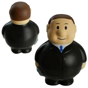 Bola de estrés relajante de elevación lenta en forma de abogado de espuma de PU de alta calidad, juguetes promocionales para apretar para niños y niñas - Product Image 1