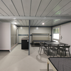 Maison en conteneur pliable préfabriquée de haute qualité de 20 pieds et 40 pieds avec conception et préfabrication garanties de petits meubles de maison - Product Image 6