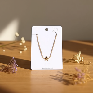 Collar de Acero Inoxidable con Estrella de Cinco Puntas Acero 47656 PQT12 - Product Image 2