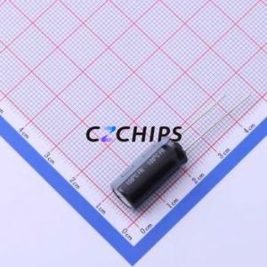 Condensador Electrolítico de Aluminio de Orificio Pasante EEUFR1E102, D10xL20mm 1000uF 20% 25V 2.18A-100kHz - Product Image 2