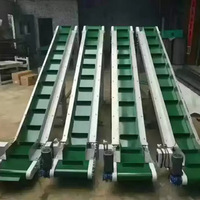 Vente directe industrielle, courroie transporteuse en PVC de qualité alimentaire, taille personnalisée, vitesse réglable, résistante à la chaleur, anti-UV