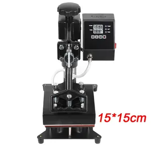 New Product Small Label /Logo Heat Press Machine Swing Sublimation Digital Machine