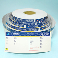 Papier thermique personnalisé en rouleaux pour impression de billets d'embarquement – Prix usine
