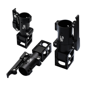 RJXHOBBY 25/30/40mm Horizontal Fittings Carbon Tube <b>Clamp</b> Fixers <b>Quick</b> Release Connectors for Multirotor Drone Arms - Product Image 3