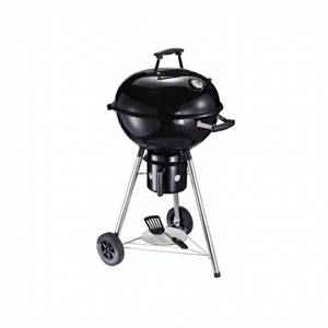 Barbecue au <span class=keywords><strong>charbon</strong></span> <span class=keywords><strong>de</strong></span> <span class=keywords><strong>bois</strong></span> pliable portable <span class=keywords><strong>de</strong></span> style coréen moderne avec chariot, en acier émaillé, sécurité des flammes, pour usage domestique et jardin - Product Image 5