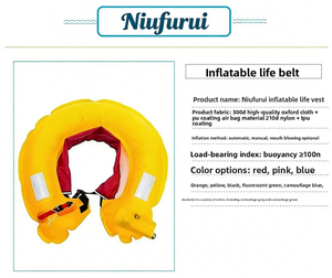 <span class=keywords><strong>Ceinture</strong></span> <span class=keywords><strong>de</strong></span> sécurité <span class=keywords><strong>gonflable</strong></span> pour adulte, gilet <span class=keywords><strong>de</strong></span> <span class=keywords><strong>sauvetage</strong></span>, <span class=keywords><strong>ceinture</strong></span> <span class=keywords><strong>de</strong></span> <span class=keywords><strong>sauvetage</strong></span> pour la natation, pour le <span class=keywords><strong>sauvetage</strong></span> aquatique, fournisseur d'usine Niufurui - Product Image 2