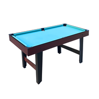 Table de billard et de snooker miniature pour enfants, cadre en MDF, poches en plastique, design pliable, vente directe d'usine