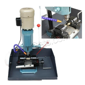 真鍮製岩石宝石穴あけ機 鉄製 410x320x640mm - Product Image 3