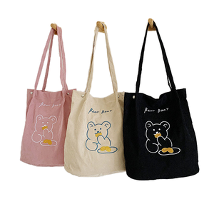 Bolsas de Compras Plegables de Lona No Tejida de Gran Capacidad con Diseño Personalizado, Bolsas de Supermercado Reutilizables con Transferencia de Calor - Product Image 2