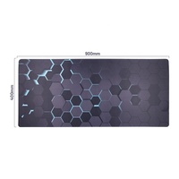 Tapis de souris pour gamer PC Magic Cloud Xxl en caoutchouc nid d'abeille, accessoires informatiques, tapis de bureau, tapis de souris de jeu antidérapant pour le bureau et la maison