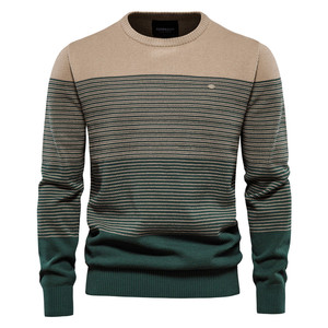 2025 hommes grande taille <span class=keywords><strong>3XL</strong></span> <span class=keywords><strong>pull</strong></span> tricoté-hiver chaud <span class=keywords><strong>pull</strong></span> à col rond (mode décontracté tricots surdimensionnés pour hommes) - Product Image 4
