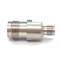 Adaptateur coaxial RF haute fréquence S MA/TNCA-KKG, connecteur coaxial à ondes millimétriques, 50 ohms, matériau en acier inoxydable