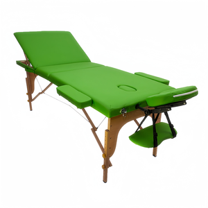 <span class=keywords><strong>Table</strong></span> de <span class=keywords><strong>massage</strong></span> portable en <span class=keywords><strong>bois</strong></span> à 3 sections, de bonne qualité, en vente chaude - Product Image 4