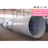 Séchoir rotatif WINWORK, machine de séchage de tambour, équipement de séchage d'engrais, haute efficacité, économie d'énergie, installation industrielle