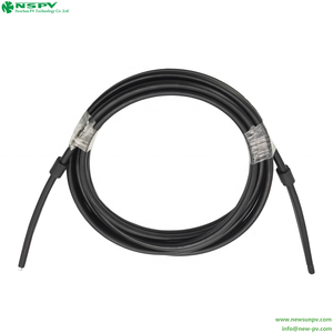 Cabo de Extensão Solar Duplo de 40cm UL94-V0 Classe de Chama Teste de Tensão de 6000V Comprimento Personalizado Grau de Segurança PPE Isolamento II -40 - Product Image 4
