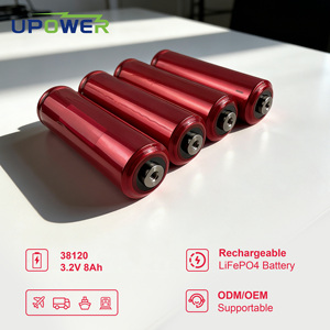 ULi 38120HP 3.2V 8Ah LFP 圆柱形电池 超高倍率30C瞬放电 适用于电动工具 - Product Image 1
