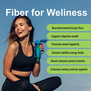 पाचन स्वास्थ्य भूख नियंत्रण के लिए प्राकृतिक दैनिक ट्रिपल फाइबर पाउडर प्राकृतिक घुलनशील प्रीबायोटिक्स फाइबर पूरक - Product Image 6
