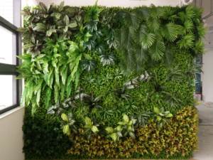 مصنعو الحوائط الخضراء مصنوعون من مصنوعي الجدار الأخضر وحدة الجدار الأخضر للحديقة الرأسية - Product Image 2