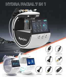 7 in 1 Diamond Peeling Hydro Aqua Water Jet Facial Dermabrasion <b>Machine</b> Skin Care Deep Cleaning Device for Salon Spa - Product Image 6
