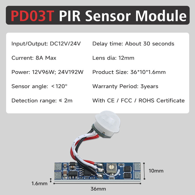 PD03T-A1(Hard on/off+30s delay)
