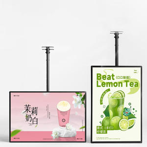 Caja de luz publicitaria magnética LED para restaurantes, tiendas de postres, hamburguesas, té de la leche, PVC colgante de aluminio de lista de precios, publicidad en TV - Product Image 6