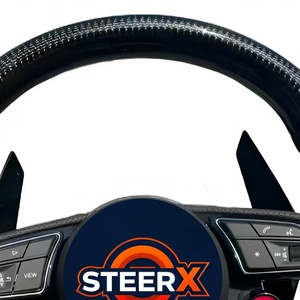 Volante de Fibra de Carbono Personalizado Compatible con <span class=keywords><strong>Audi</strong></span> <span class=keywords><strong>A1</strong></span> A3 A4 A5 A6 A7 <span class=keywords><strong>RS</strong></span> R8 RS3 C7 Q5 Q7 S3 8V B8 B9 S4 Q3 Q8 TT - Product Image 5