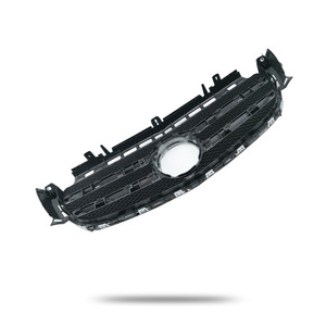 Parrilla Delantera para Mercedes-Benz Clase E W213 2138880123, Parrilla de Radiador de Plástico ABS con Emblema Grande - Product Image 1