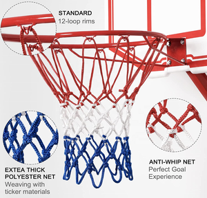 Filet de <span class=keywords><strong>basket</strong></span>-ball en polypropylène de haute qualité, Durable, vente chaude Amazon - Product Image 4