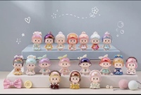 Nouveauté 2026 : Série de figurines miniatures mignonnes Bu Er Princess Escape, boîte mystère, en résine PVC, décoration unisexe pour la maison