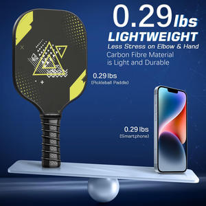 Hot-Selling Custom Professional Training Pickle ball Paddels chläger Sport Outdoor Glasfaser Kohle faser 13mm/16mm Dicke - Product Image 2
