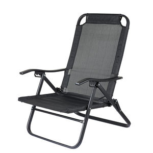 Silla de Camping Plegable de Malla Ultraligera con Respaldo Ajustable y Estructura de Acero de Alta Calidad para Exteriores - Product Image 1