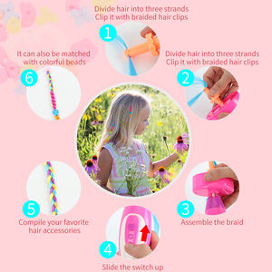 KSF intérieur bricolage Design coiffures accessoires cosmétiques <span class=keywords><strong>jouet</strong></span> ensemble fille maquillage semblant jouer électrique beauté Instrument jouets - Product Image 3