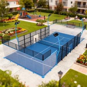 <span class=keywords><strong>Cancha</strong></span> de Pádel Panorámica de Diseño Nuevo 2026 en Diferentes Colores, Fabricante Profesional con Más de 11 Años de Experiencia - Product Image 6