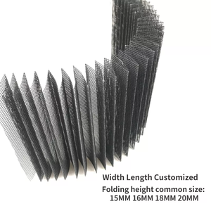 Mosquitera Moderna de Poliéster Plisado, Malla Plegable para <span class=keywords><strong>Puerta</strong></span> - Product Image 3