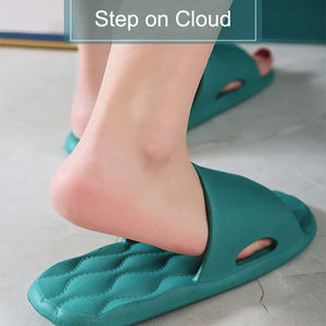 <span class=keywords><strong>2025</strong></span> Zapatillas de casa de Interior de goma EVA Rosa ligeras para mujer soporte súper suave con toboganes de suela antideslizante para el hogar de verano - Product Image 4